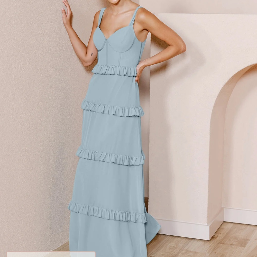 Blue revelry dress - bridesmaid / wedding guest / special event